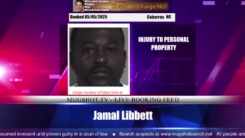 Mugshot TV - Live Arrest Booking Video Stream
