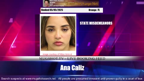 Mugshot TV - Live Arrest Booking Video Stream