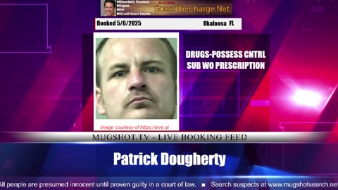 Mugshot TV - Live Arrest Booking Video Stream