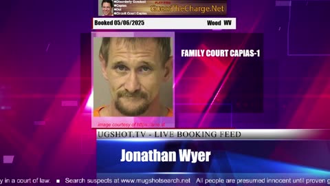 Mugshot TV - Live Arrest Booking Video Stream