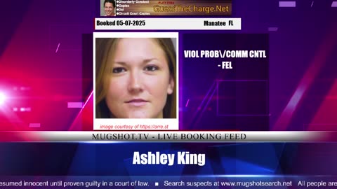 Mugshot TV - Live Arrest Booking Video Stream