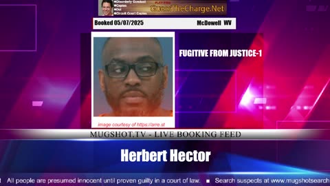 Mugshot TV - Live Arrest Booking Video Stream