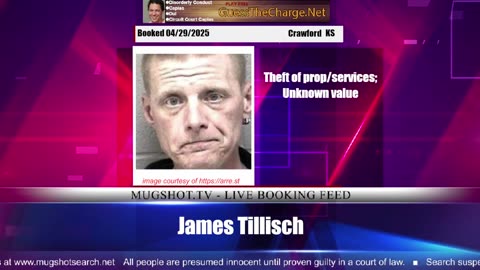 Mugshot TV - Live Arrest Booking Video Stream