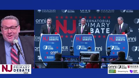 Watch it Again: New Jersey Democratic & Republican Gubernatorial Primary Debate, Presented by Uber