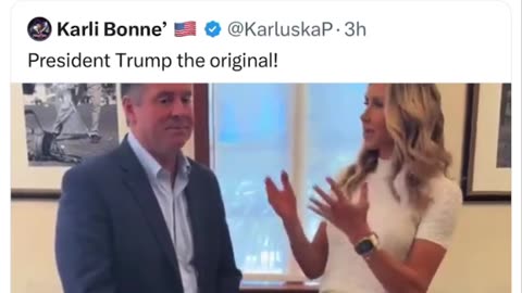 Lara Trump’s clip is “coincidentally” 1 minute 7 seconds 🐸🇺🇸