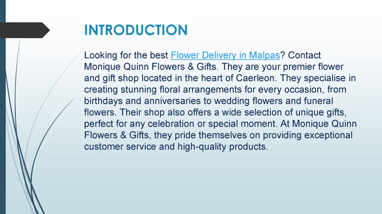 Best Flower Delivery in Malpas