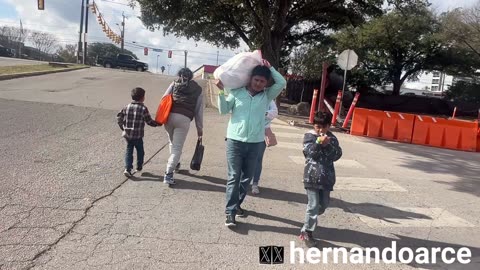 The last week on Biden admin brought in a surge of illegal aliens in Texas