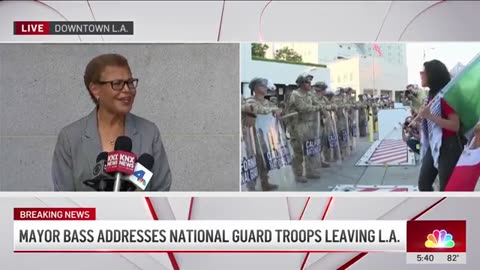 'Important victory.' Mayor Bass reacts to National Guard troops' withdrawal | sunmax966