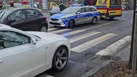 Kolizja na ulicy Traugutta [Rolka]