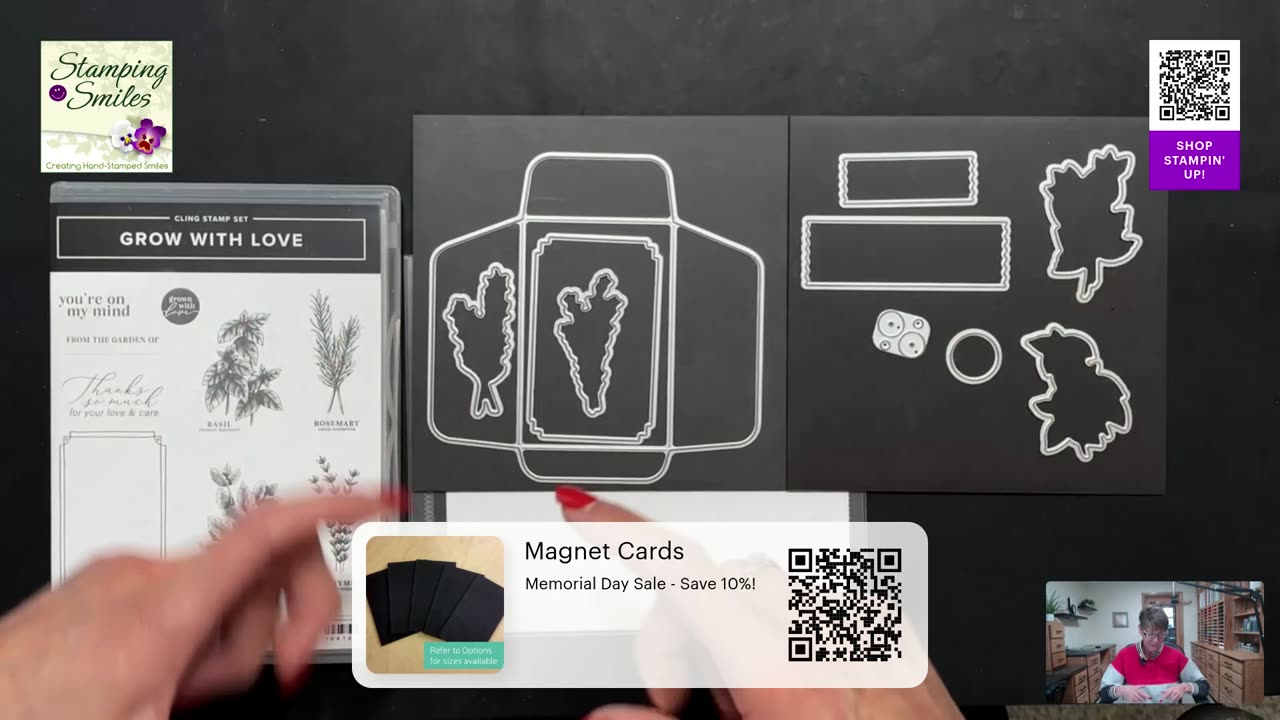 LIVE: Herbs & Heartfelt Thanks | Grow with Love Card Tutorial