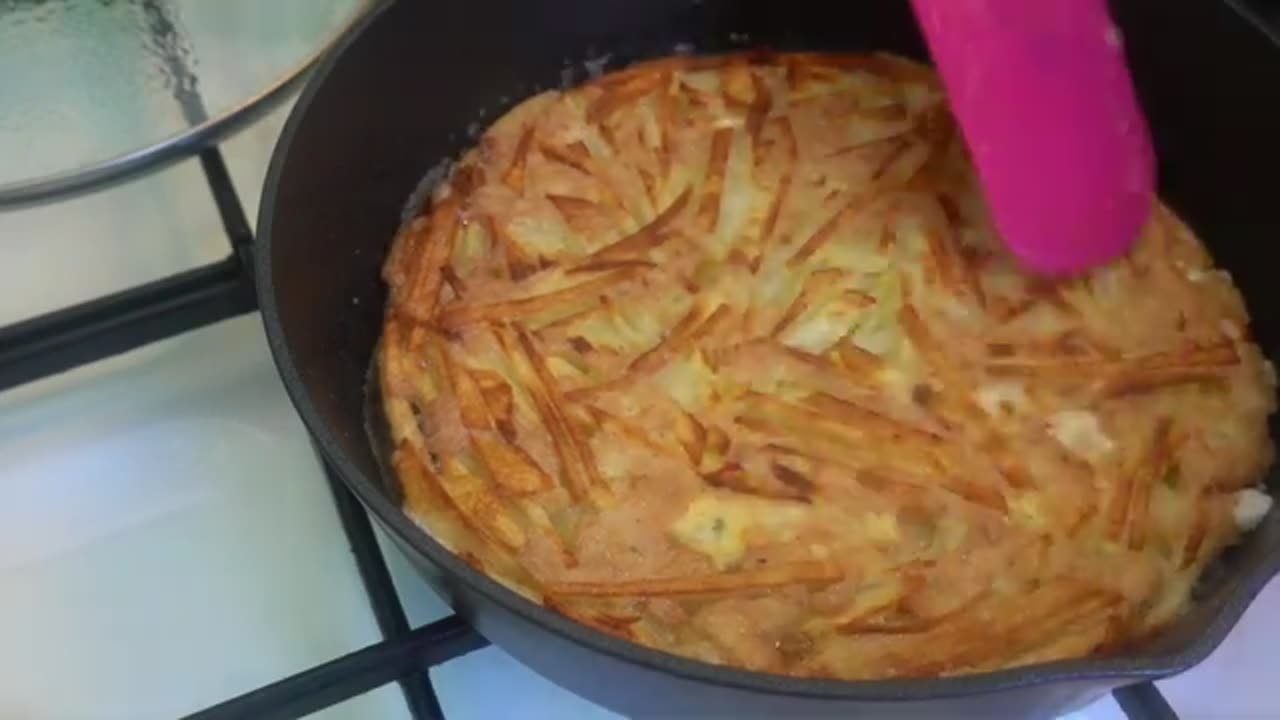 just 1 Potato + 1 Egg / Simple and Delicious Breakfast Recipe / Cook at home