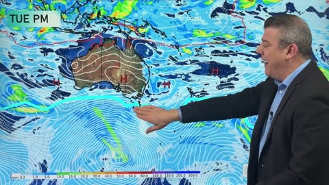 Oz: Cold fronts continue in south, but high pressure ticks up nationwide