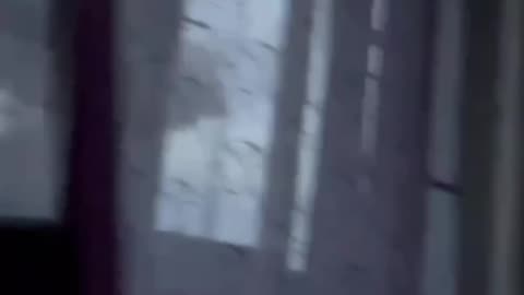 🚀🚀🚀🚀 Donetsk, moment of missile strike.