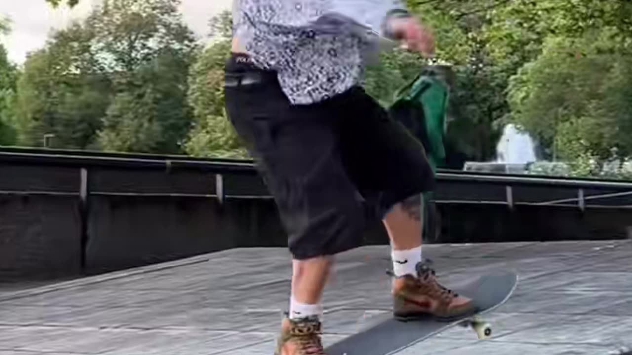 🔥🙌 Epic Manual Combo You Have To See! Smooth AF | SkateNation