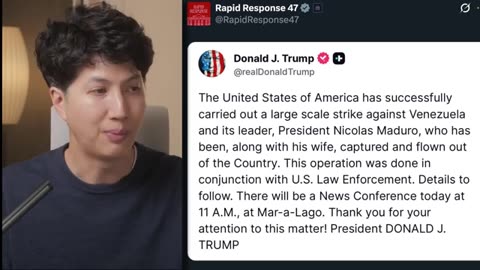 Trump kidnaps Maduro in Venezuela strike