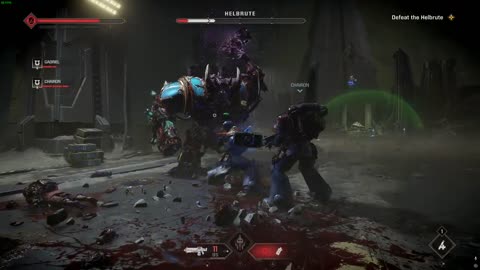 Titus Vs Helbrute Warhammer 40000 SPACE MARINE 2
