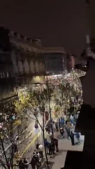Serbian police just used a LRAD sonic cannon against the student protesters in Belgrade
