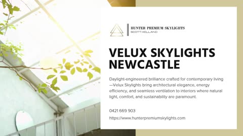 Why Velux Skylights in Newcastle Are Redefining Interior Atmospheres