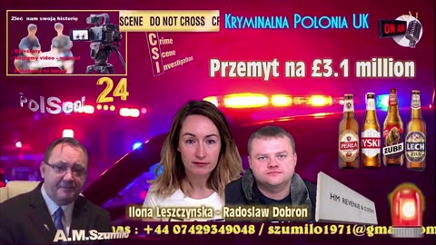 Kryminalna PO lonia - Mega Przemyt Piwa Z Polski - Londyn