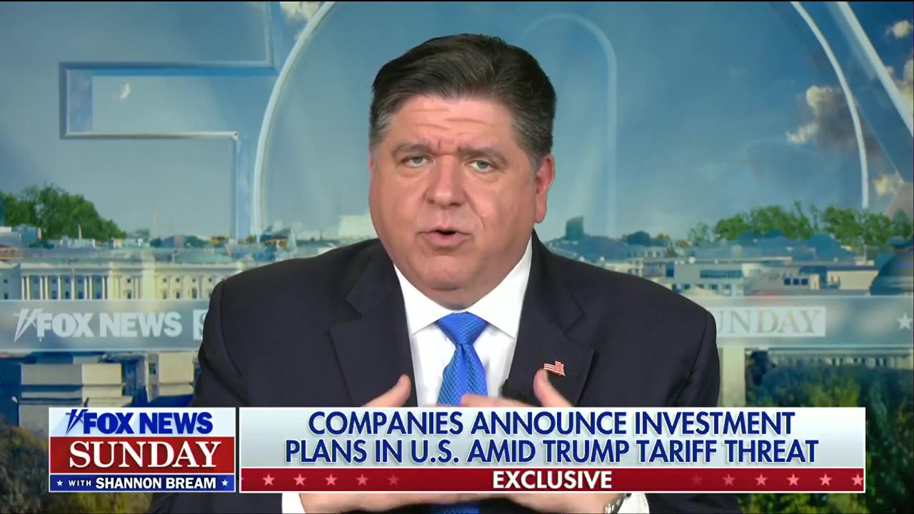 Gov Pritzker says Trump tariffs are ‘taxes on working families’