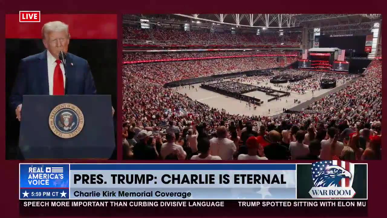 POTUS TO GIVE CHARLIE KIRK PRESIDENTIAL MEDAL OF FREEDOM