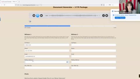 How to Use The Michigan Assembly's Document Generator - 1779 Package