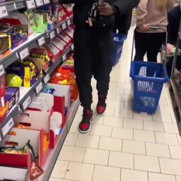 He steals everything and even films himself because he knows nothing will happen to him.