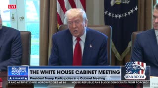 President Trump: Borders are totally secure.