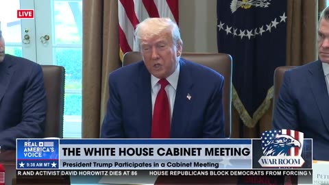 President Trump: Borders are totally secure.