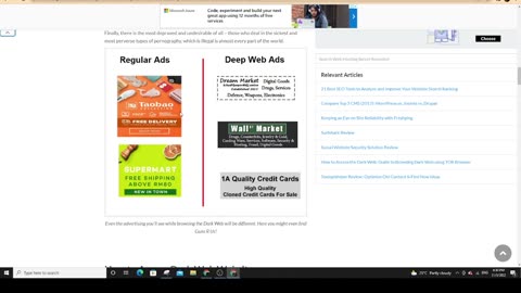 dark web type shit