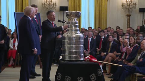 President Trump Hosts the 2024 Stanley Cup Champions the Florida Panthers