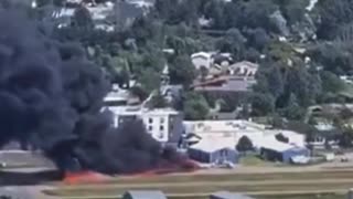 Una avioneta se estrella en un aeropuerto en EE.UU