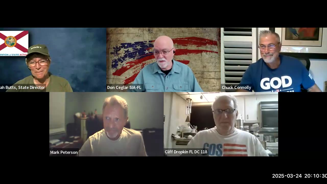 COSA-FL March 2025 Town Hall: Meet Troy Darling, fed employee & supporter of DOGE