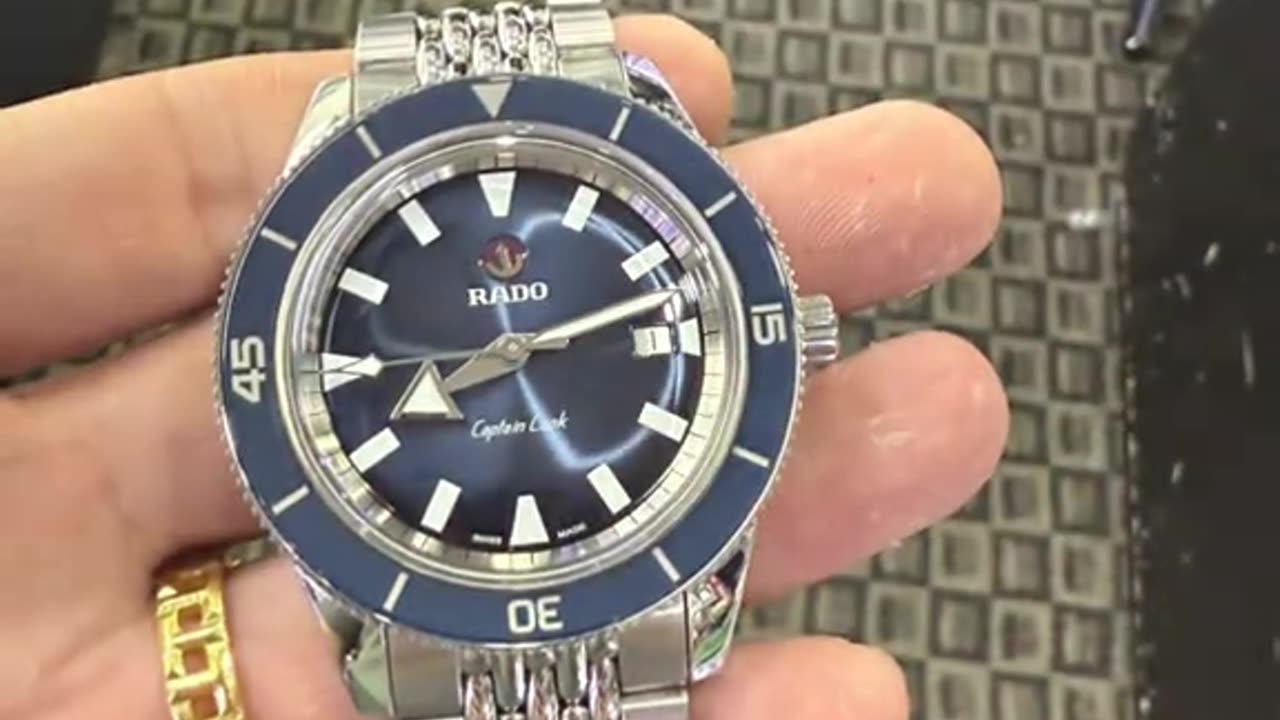 Rado Captain Cook Swiss Automatic Watch 42 mm