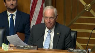 Senator Ron Johnson Opening Statement, PSI Hearing 1.28.26