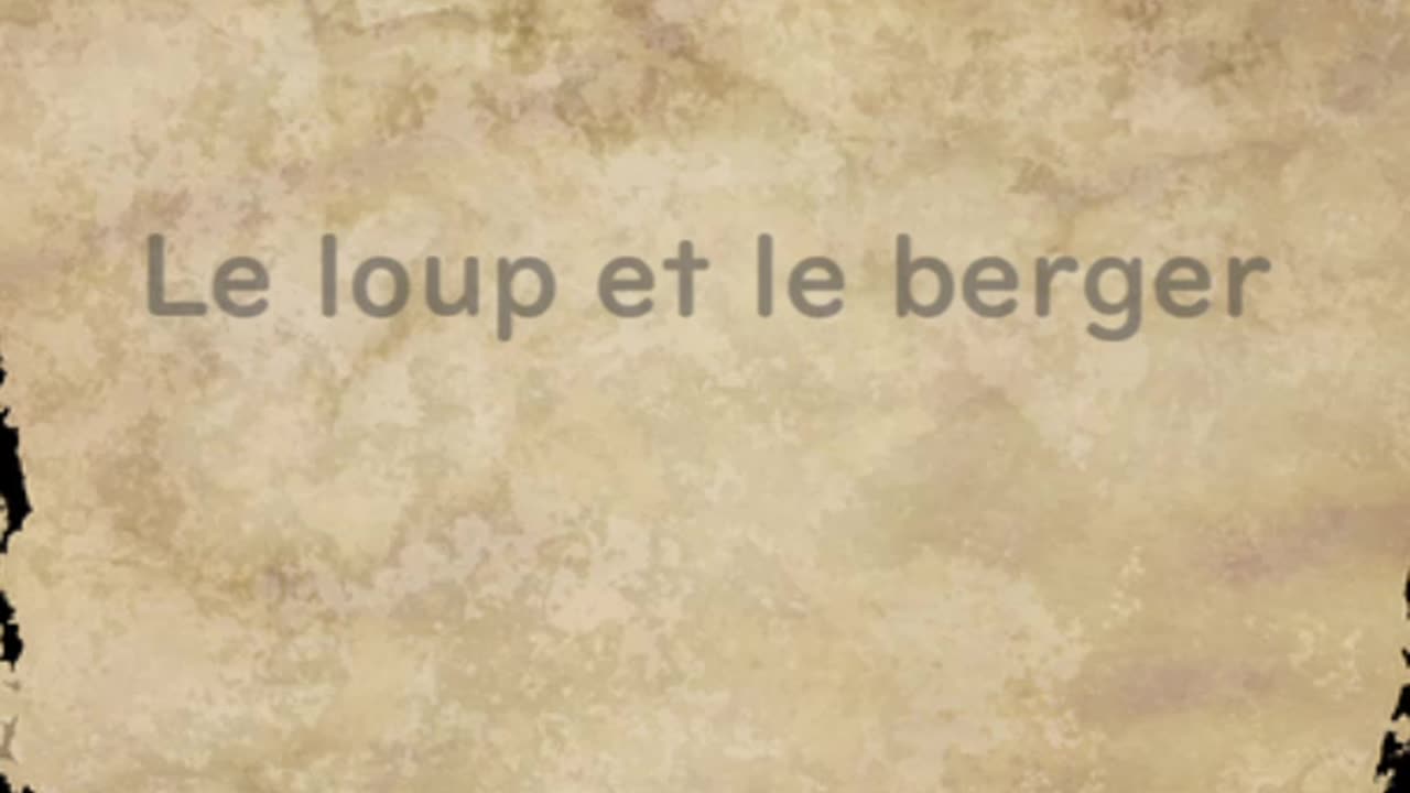 Le loup et le berger - Huhito Fables-Version française Vol.10