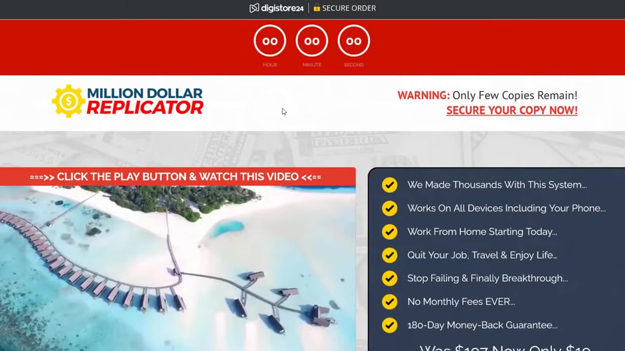 Million Dollar Replicator Review - It's a Legit System or a Scam?