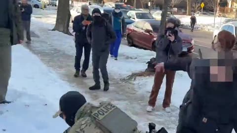 This is how you resist ICE on ice.