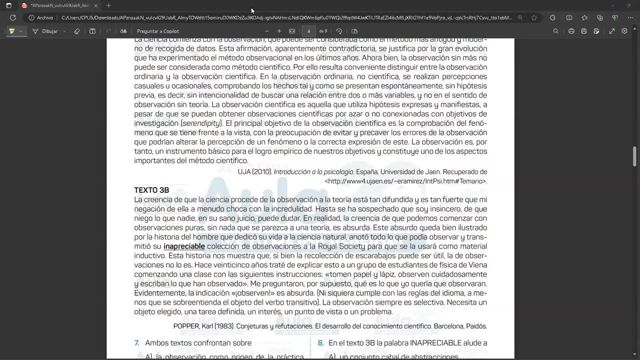 AULA 20 REGULAR 2025 - 1 | Semana 12 | RV