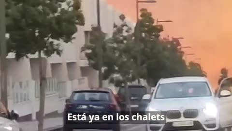 Incendio en Tres Cantos