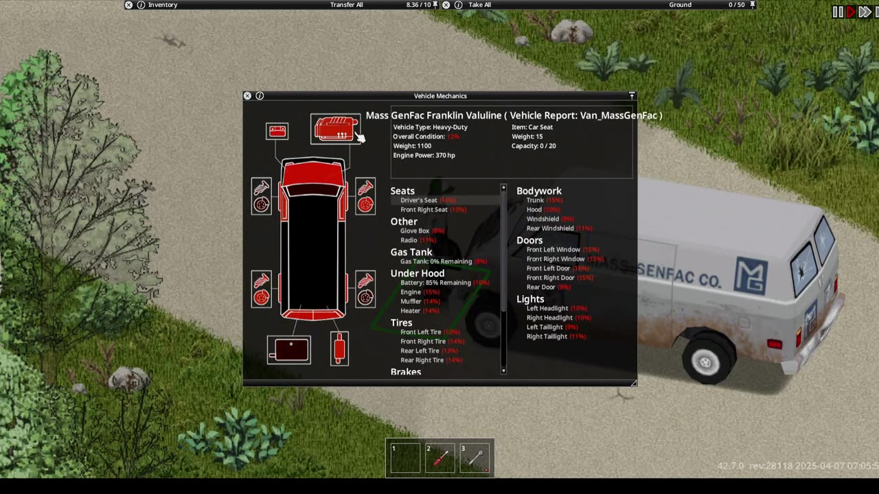 [Project zomboid B42] The road only challenge Ep2