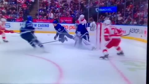 Red Wings D #77 Simon Edvinsson 🥅(6)🏒Snap-Shot Goal