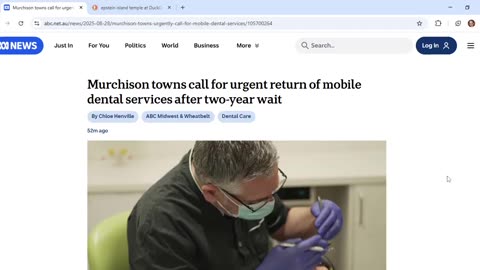 ABC story on outback dentistry has comms about cultural decay inside the informational tooth