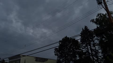 The white sun and yellow suns' light diminished by the "clouds" in the atmosphere