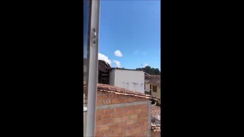 A unknown creature was caught moving massive trees in Canada