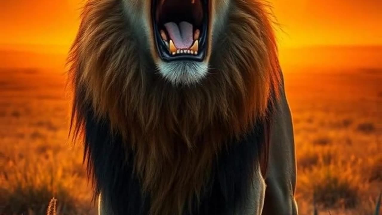 The Mighty Roar of the Lion 🦁 | King of the Jungle Unleashed