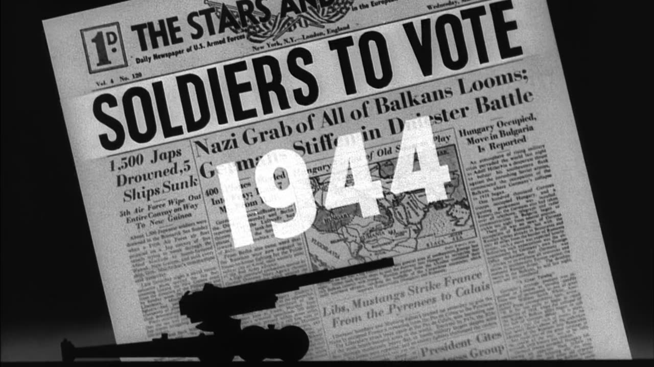 Private Snafu - Voting for Servicemen (1945) 1080p