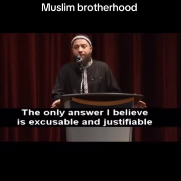 ISLAM SAYS WHY THEY ARE HERE