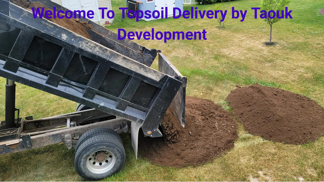Topsoil Delivery by Taouk Development - Bulk Topsoil Delivery in Rochester, NY