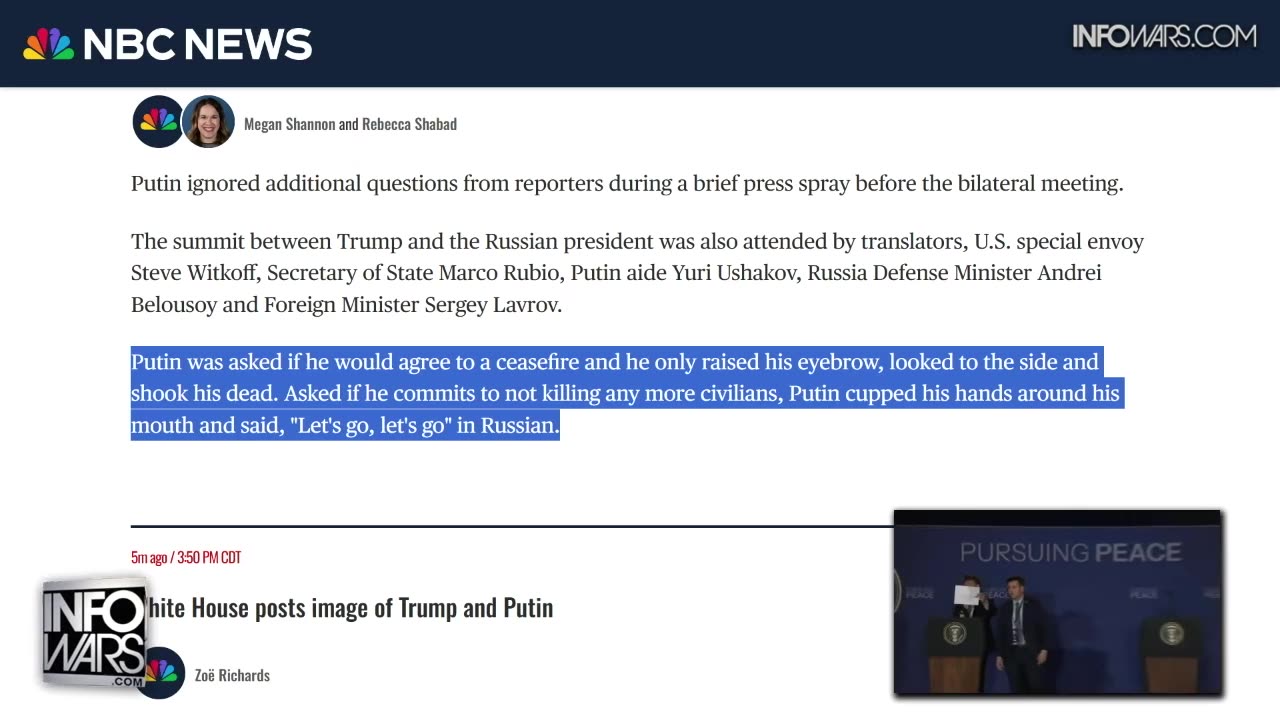 WAR ROOM with Owen Shroyer [FULL] Friday 8/15/25